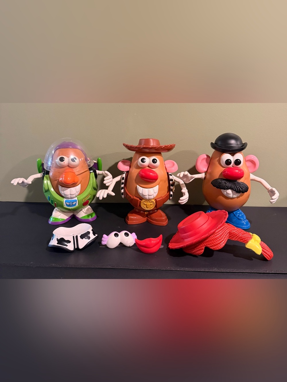 Toy Story Mr. Potato Head Bundle - Buzz, Woody, Mr. Potato Head , Jessie extras